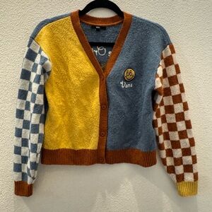 Vans Women's Dusk Downer Relaxed Cardigan in the 'Bluestone' colorway